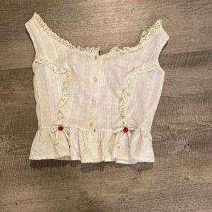 Vintage 1960’s blouse, x small-small**